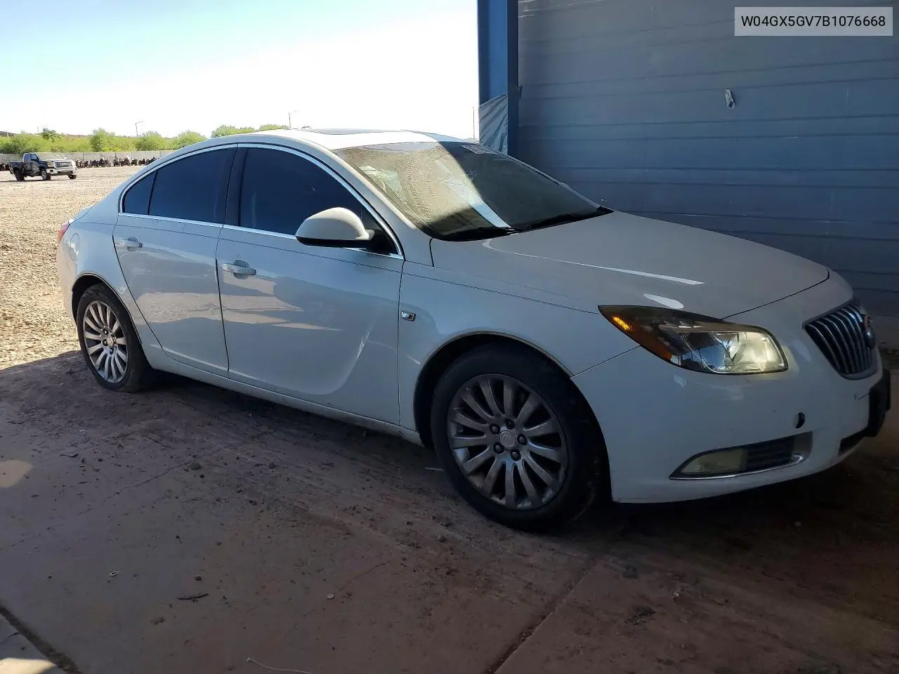 2011 Buick Regal Cxl VIN: W04GX5GV7B1076668 Lot: 57714236