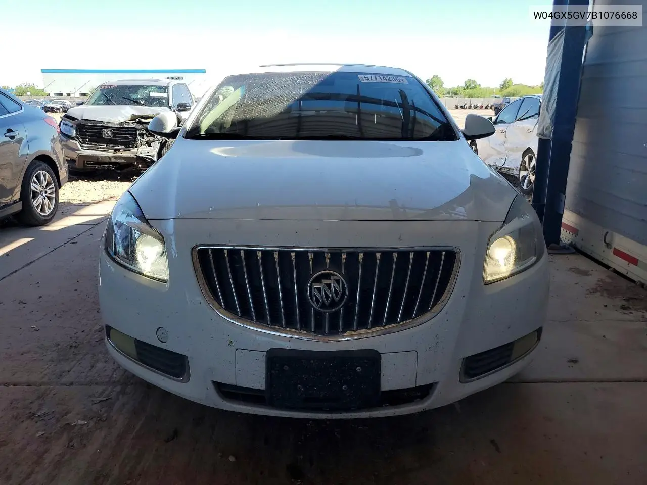 2011 Buick Regal Cxl VIN: W04GX5GV7B1076668 Lot: 57714236