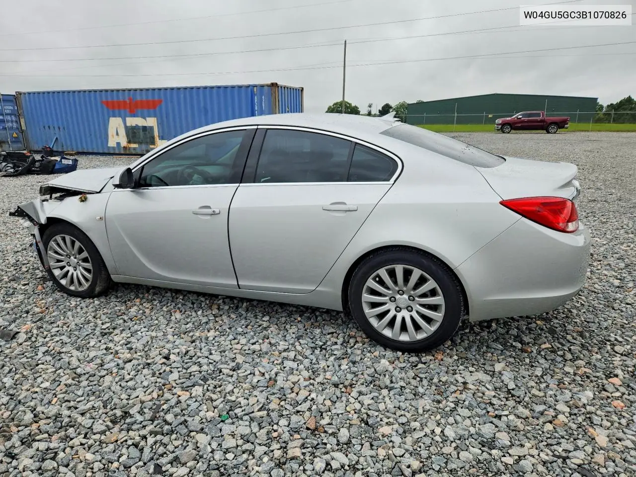 2011 Buick Regal Cxl VIN: W04GU5GC3B1070826 Lot: 57723266