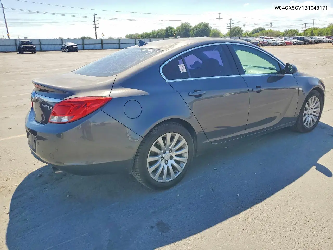 2011 Buick Regal Cxl VIN: W04GX5GV1B1048171 Lot: 58380466