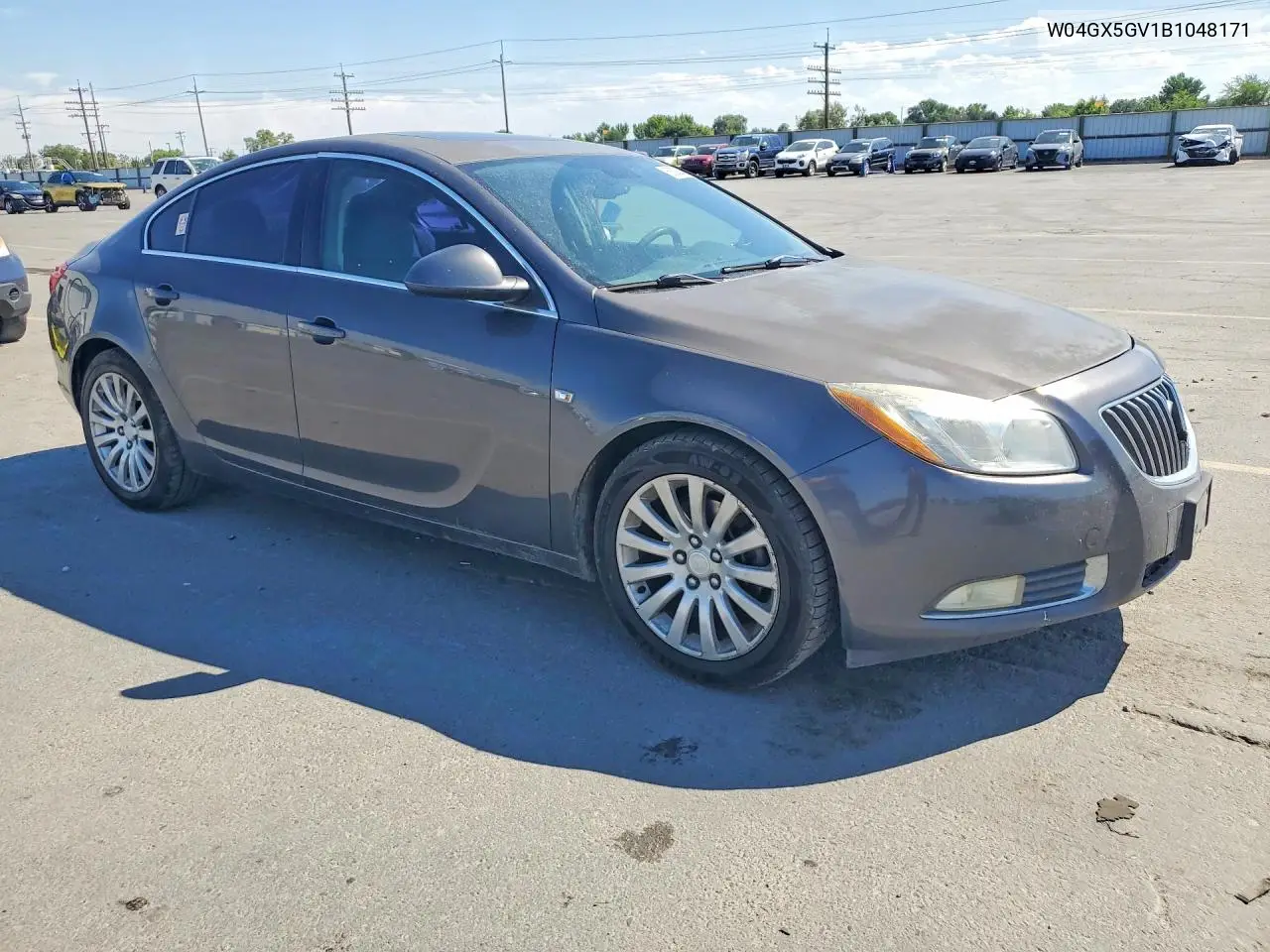 2011 Buick Regal Cxl VIN: W04GX5GV1B1048171 Lot: 58380466