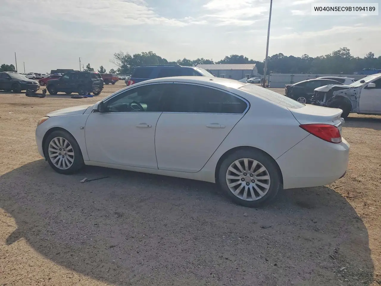 2011 Buick Regal Cxl VIN: W04GN5EC9B1094189 Lot: 59336626