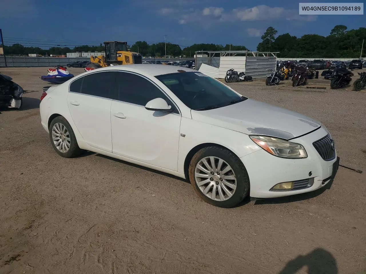 2011 Buick Regal Cxl VIN: W04GN5EC9B1094189 Lot: 59336626