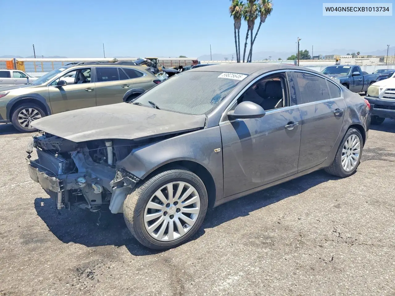 2011 Buick Regal Cxl VIN: W04GN5ECXB1013734 Lot: 59825646