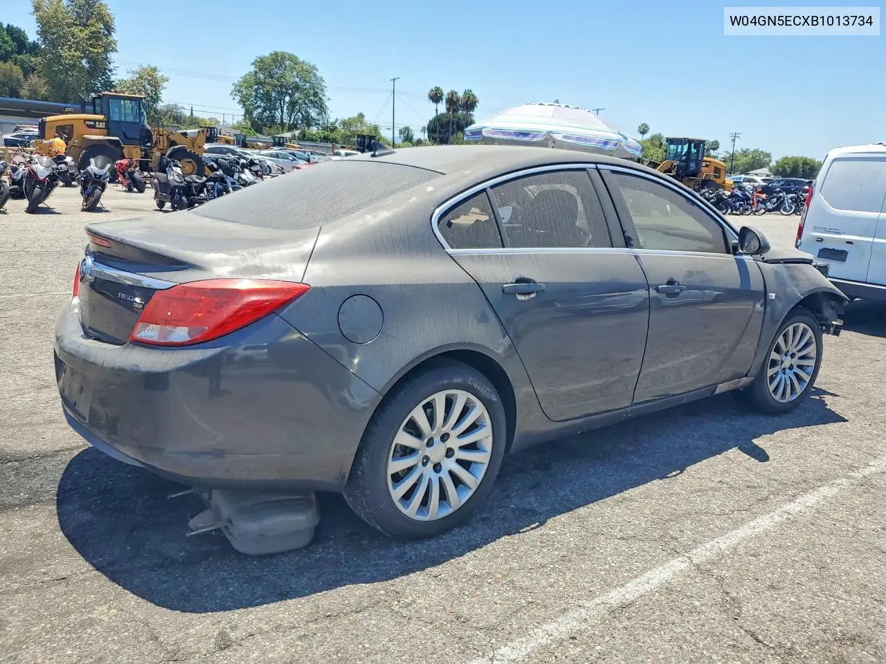 2011 Buick Regal Cxl VIN: W04GN5ECXB1013734 Lot: 59825646