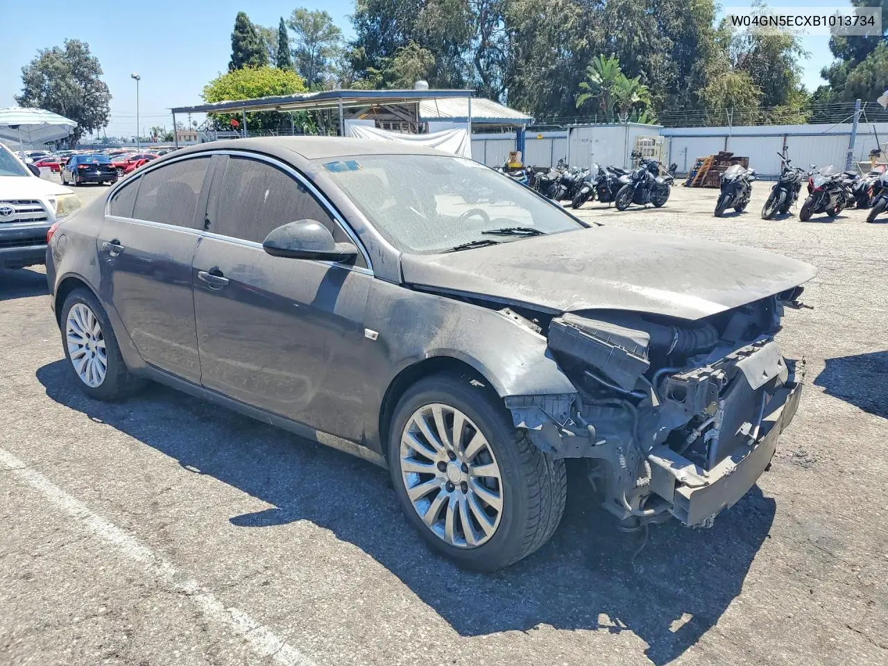 2011 Buick Regal Cxl VIN: W04GN5ECXB1013734 Lot: 59825646