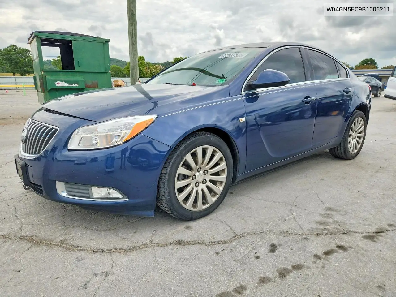 2011 Buick Regal Cxl VIN: W04GN5EC9B1006211 Lot: 60037526