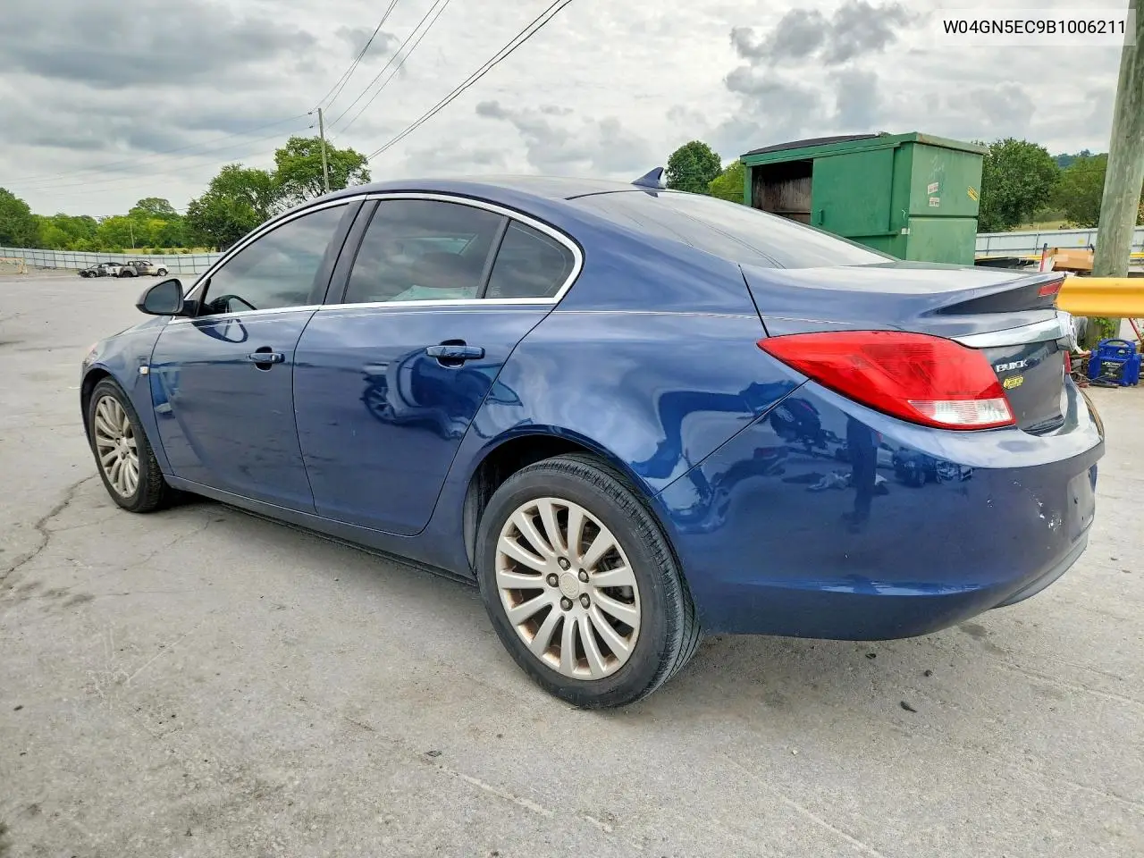 2011 Buick Regal Cxl VIN: W04GN5EC9B1006211 Lot: 60037526