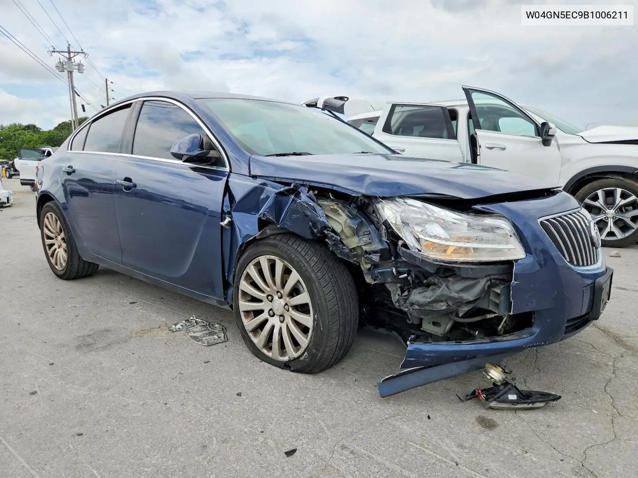 2011 Buick Regal Cxl VIN: W04GN5EC9B1006211 Lot: 60037526
