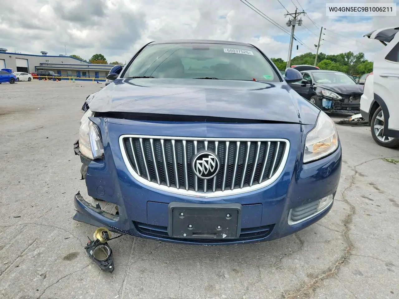 2011 Buick Regal Cxl VIN: W04GN5EC9B1006211 Lot: 60037526