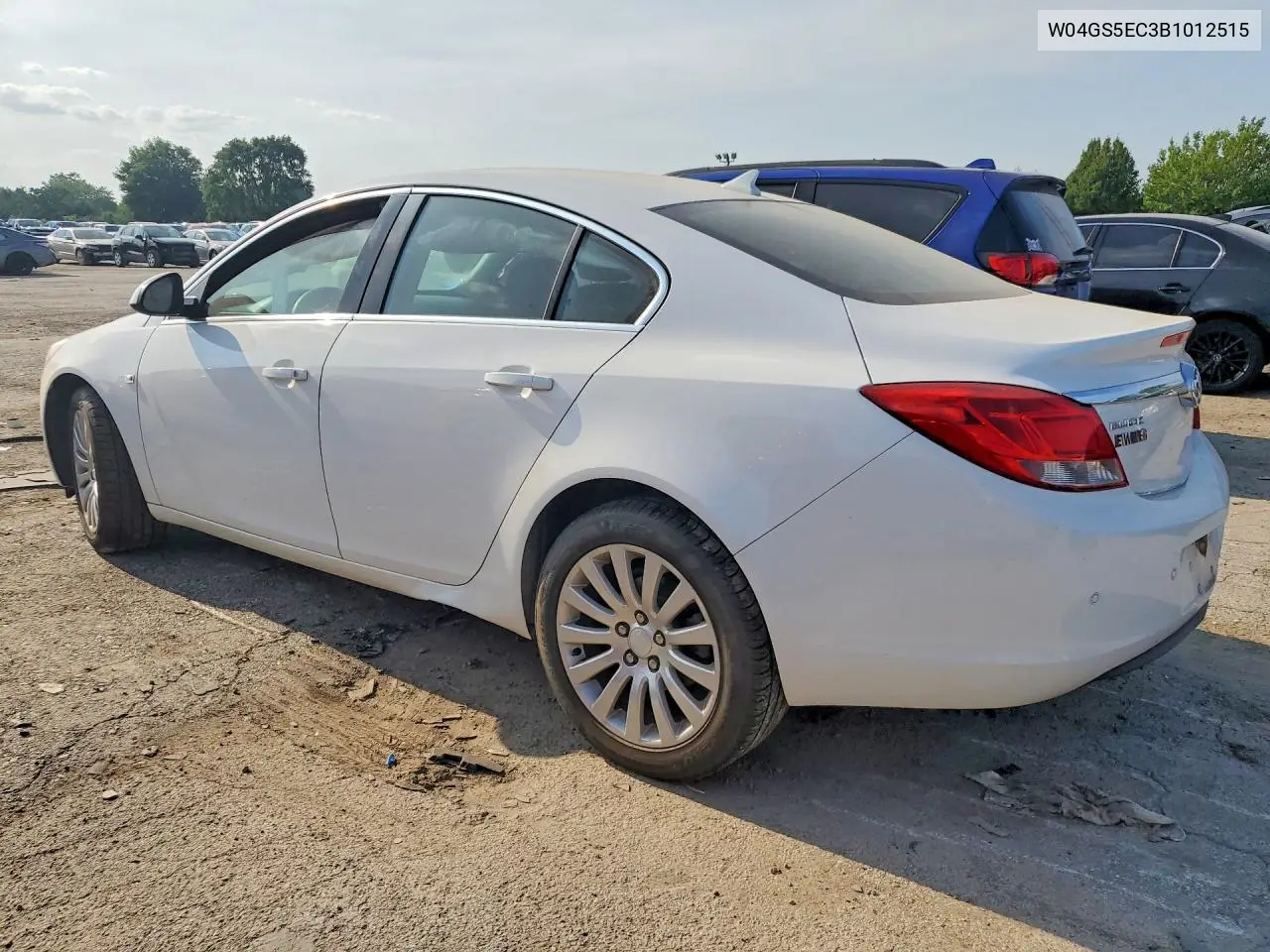 2011 Buick Regal Cxl VIN: W04GS5EC3B1012515 Lot: 60324806