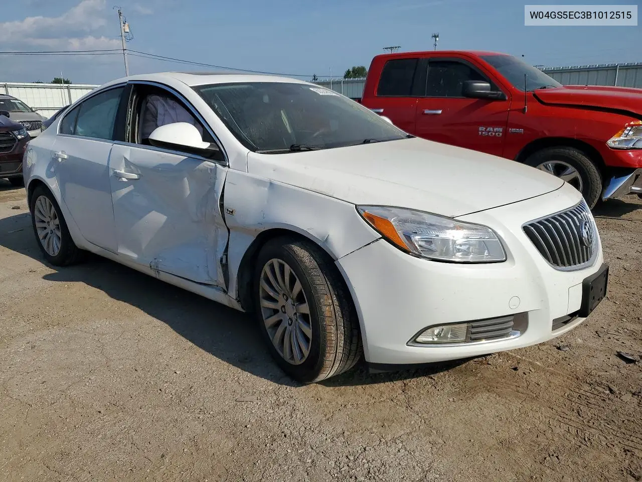 2011 Buick Regal Cxl VIN: W04GS5EC3B1012515 Lot: 60324806