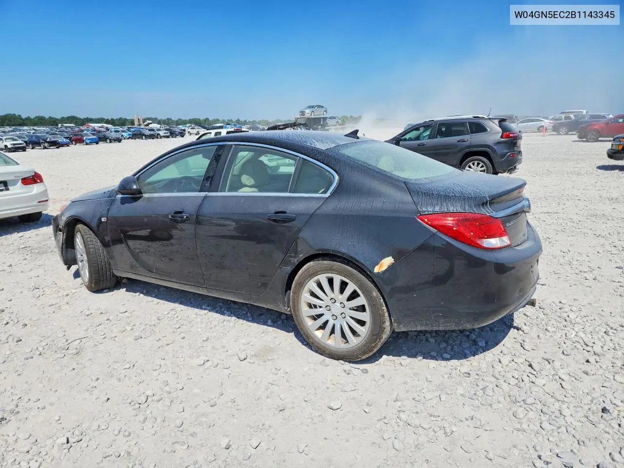 2011 Buick Regal Cxl VIN: W04GN5EC2B1143345 Lot: 60800666