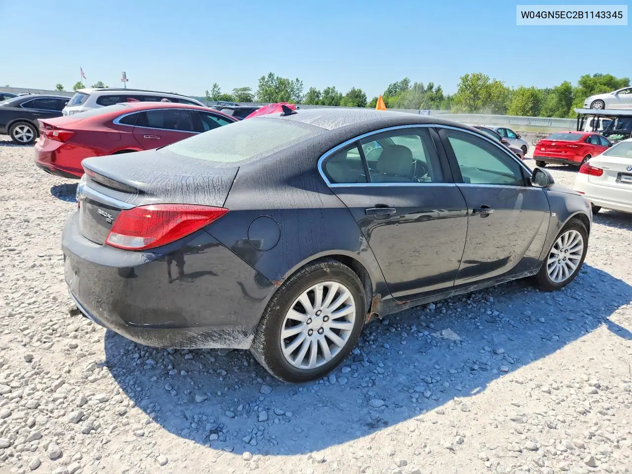 2011 Buick Regal Cxl VIN: W04GN5EC2B1143345 Lot: 60800666