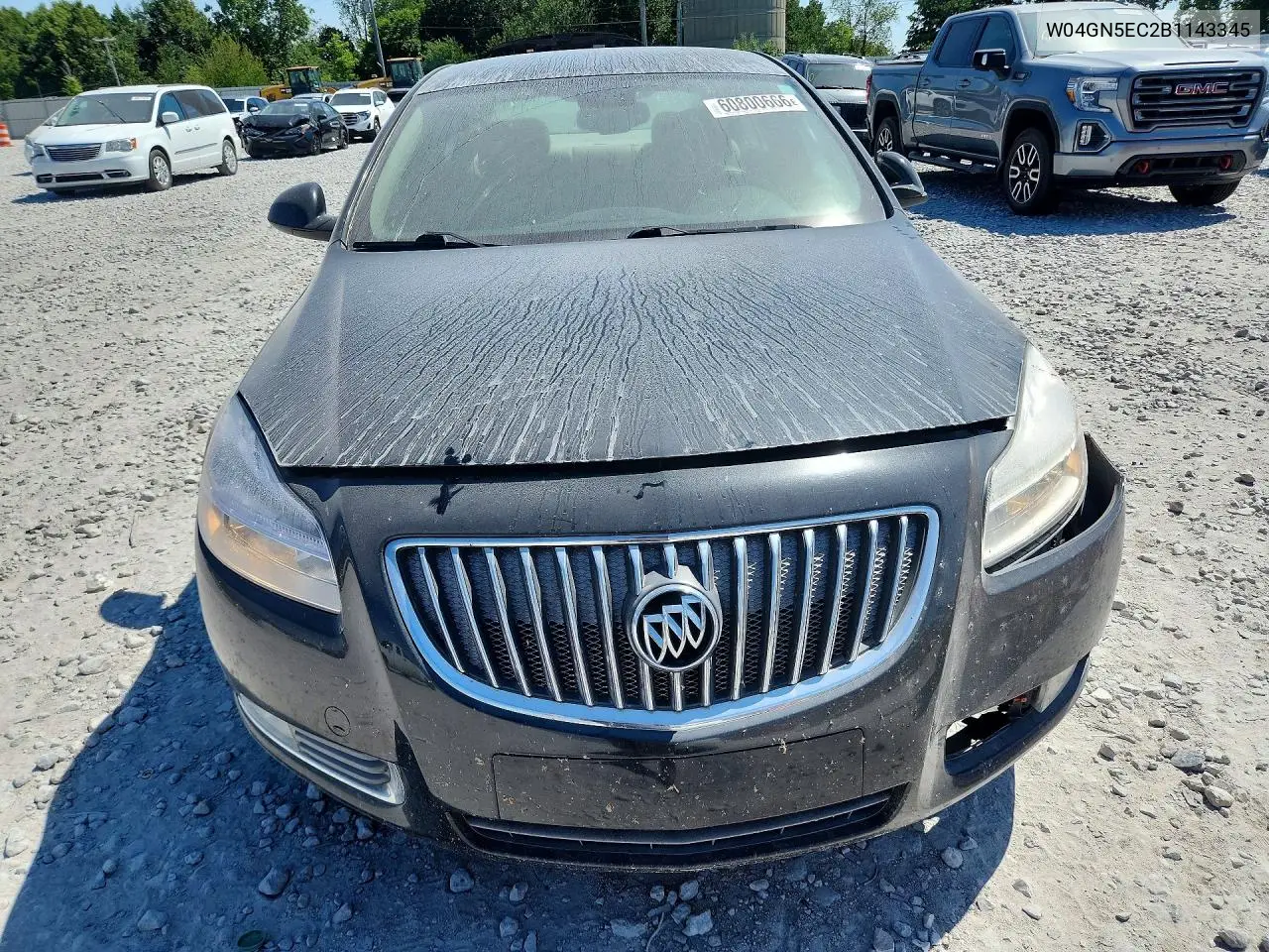 2011 Buick Regal Cxl VIN: W04GN5EC2B1143345 Lot: 60800666