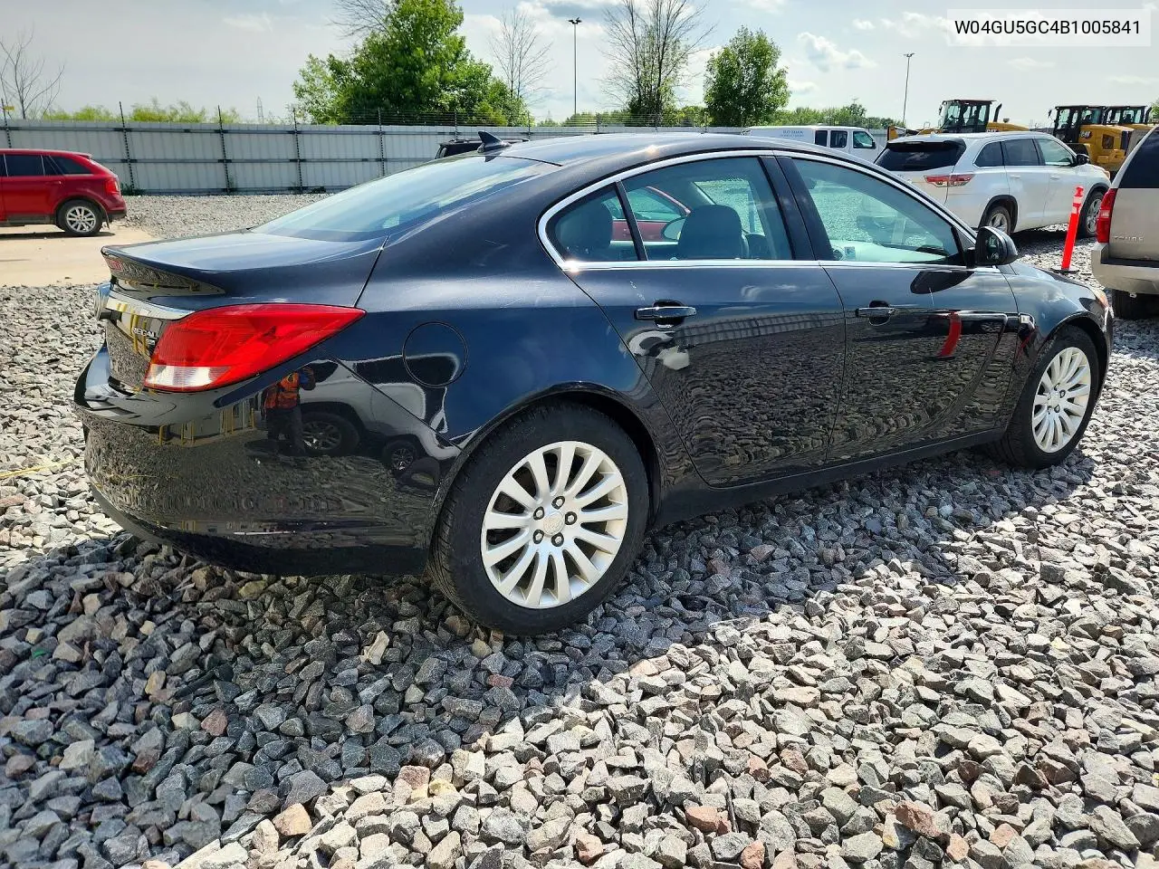2011 Buick Regal Cxl VIN: W04GU5GC4B1005841 Lot: 60804716