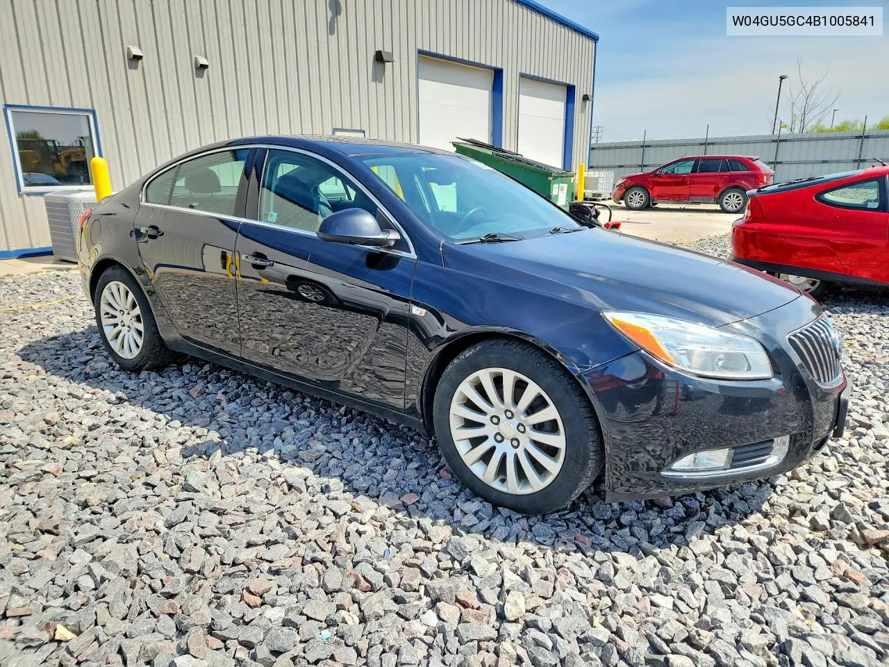 2011 Buick Regal Cxl VIN: W04GU5GC4B1005841 Lot: 60804716