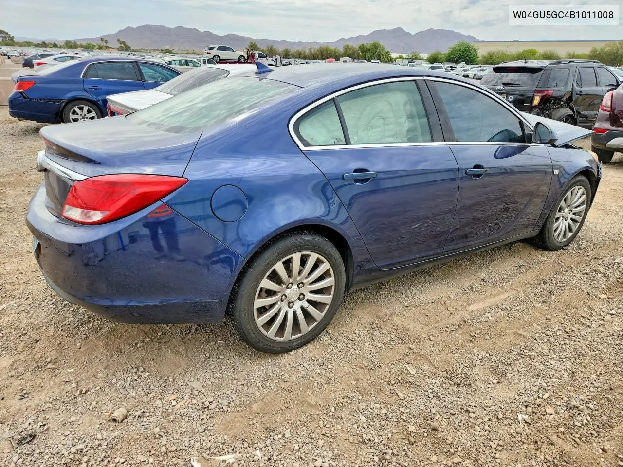 2011 Buick Regal Cxl VIN: W04GU5GC4B1011008 Lot: 61351676