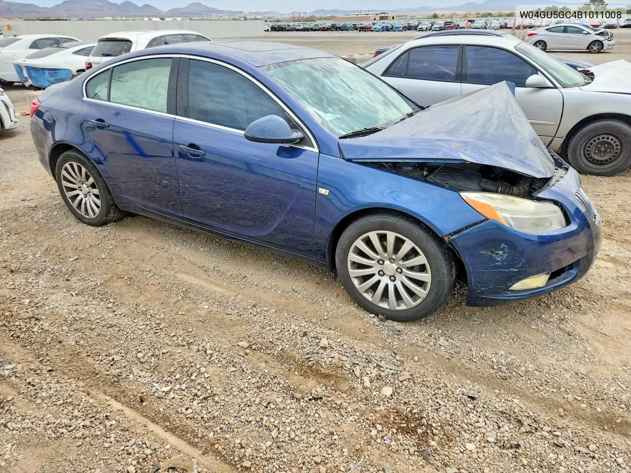2011 Buick Regal Cxl VIN: W04GU5GC4B1011008 Lot: 61351676