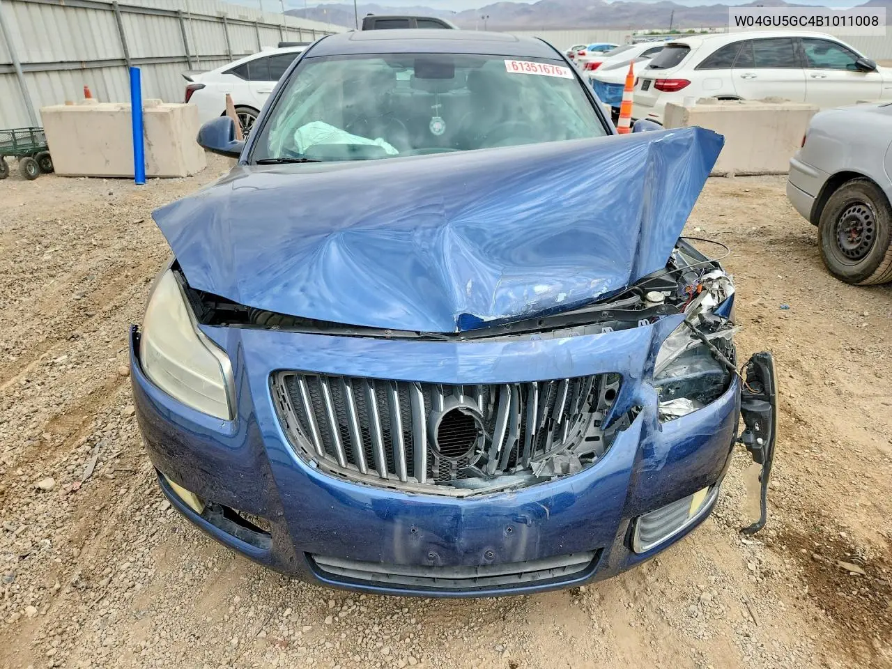 2011 Buick Regal Cxl VIN: W04GU5GC4B1011008 Lot: 61351676