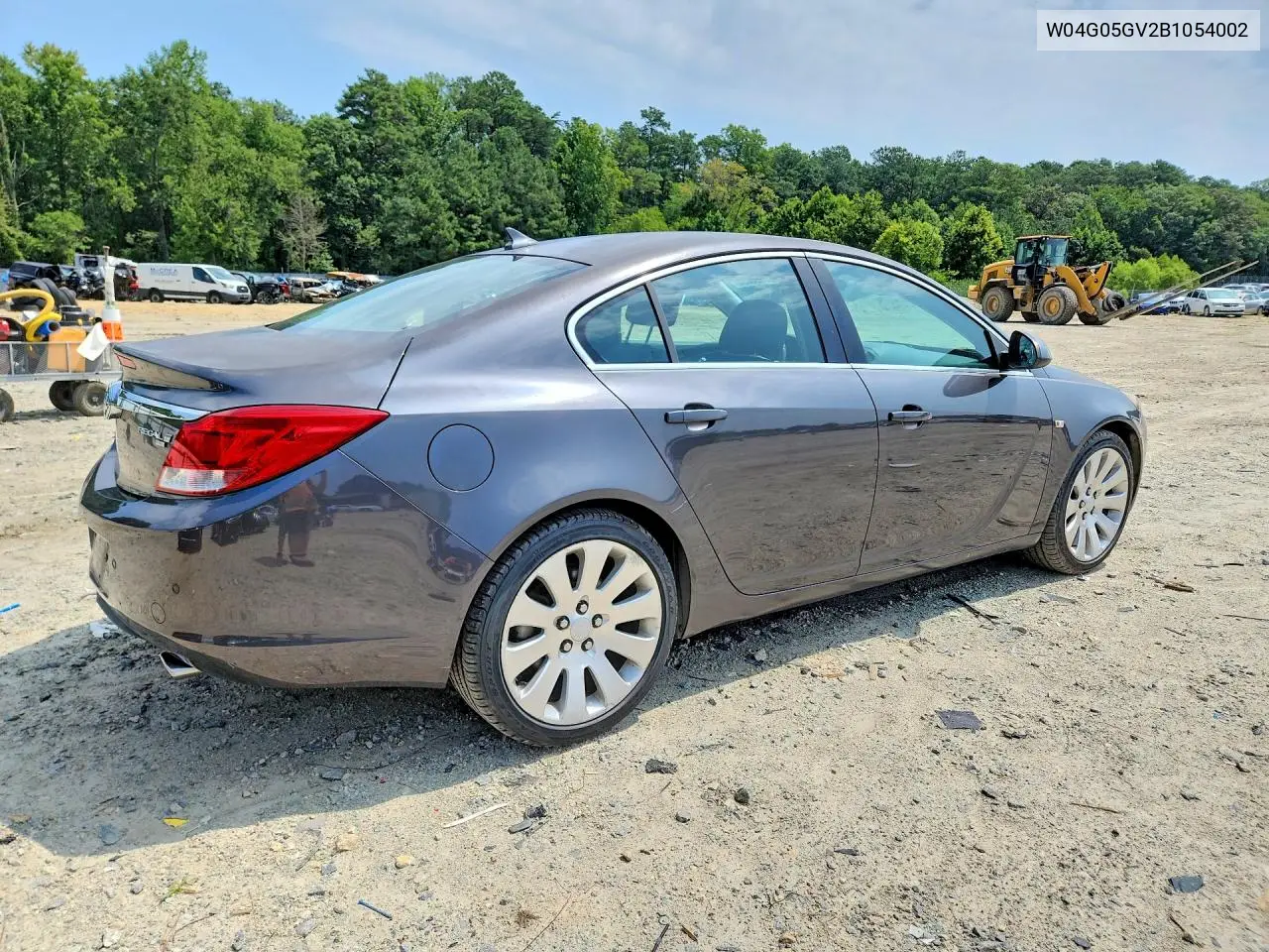 2011 Buick Regal Cxl VIN: W04G05GV2B1054002 Lot: 61525896