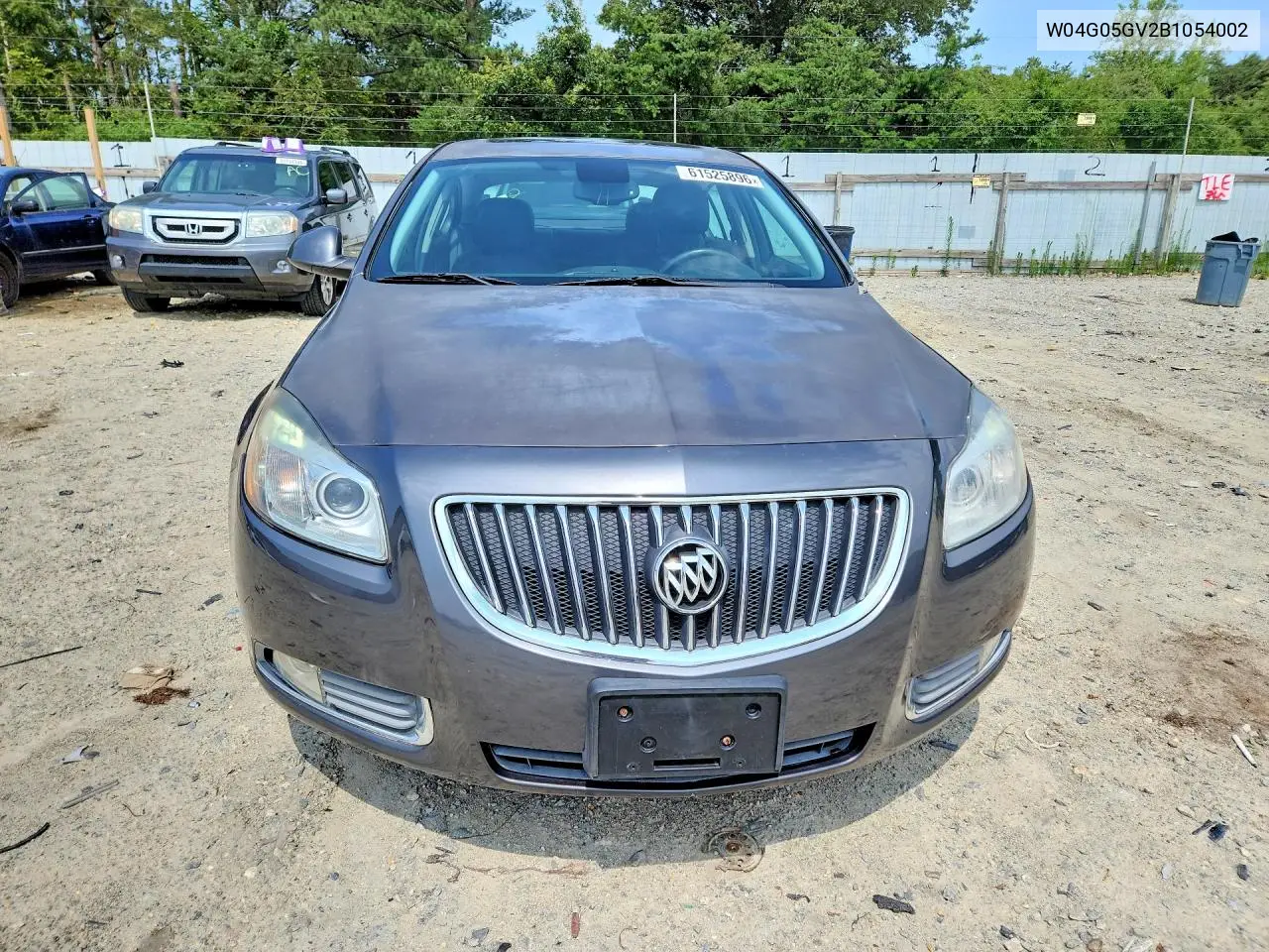 2011 Buick Regal Cxl VIN: W04G05GV2B1054002 Lot: 61525896