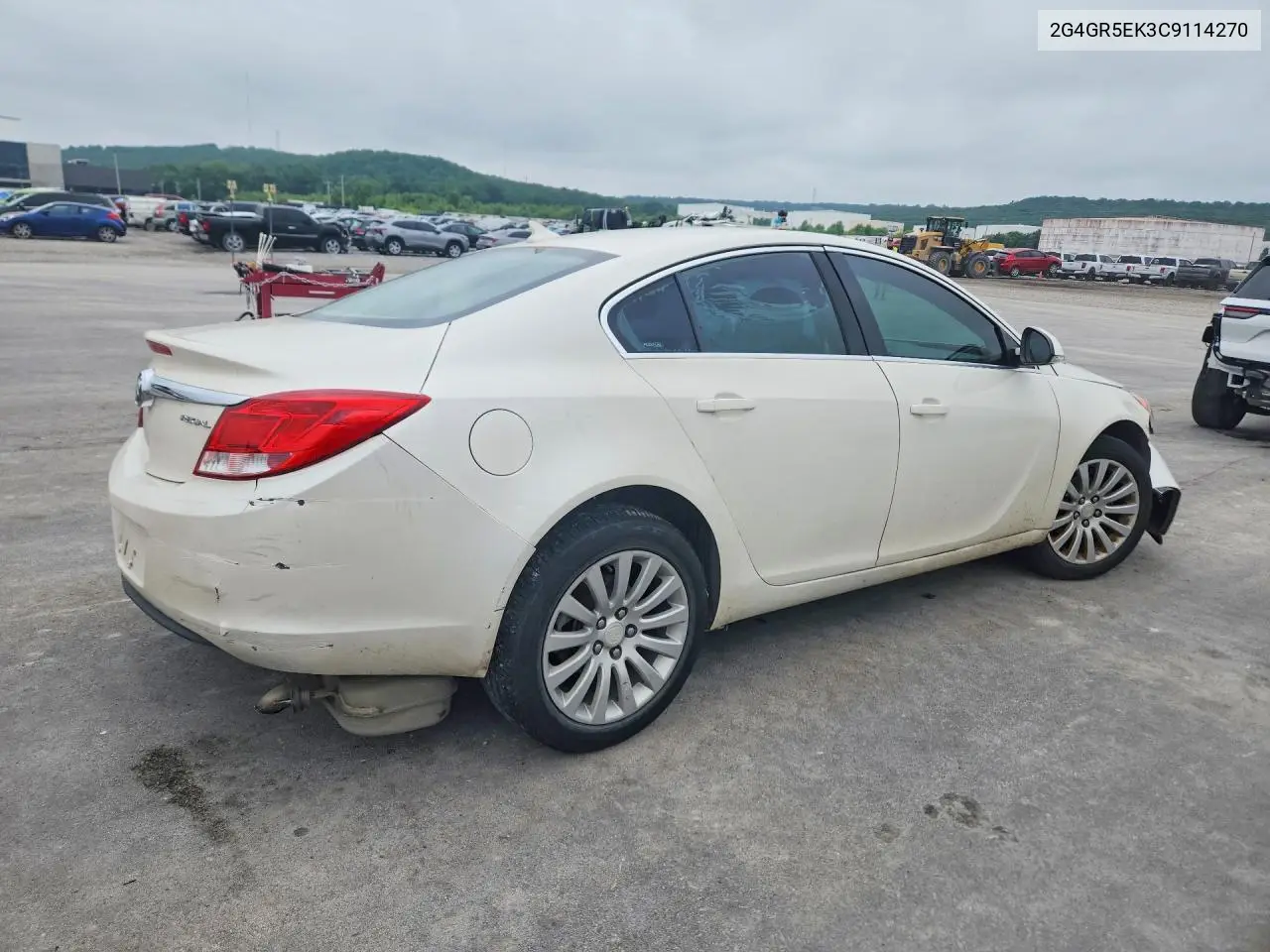 2012 Buick Regal VIN: 2G4GR5EK3C9114270 Lot: 58800086