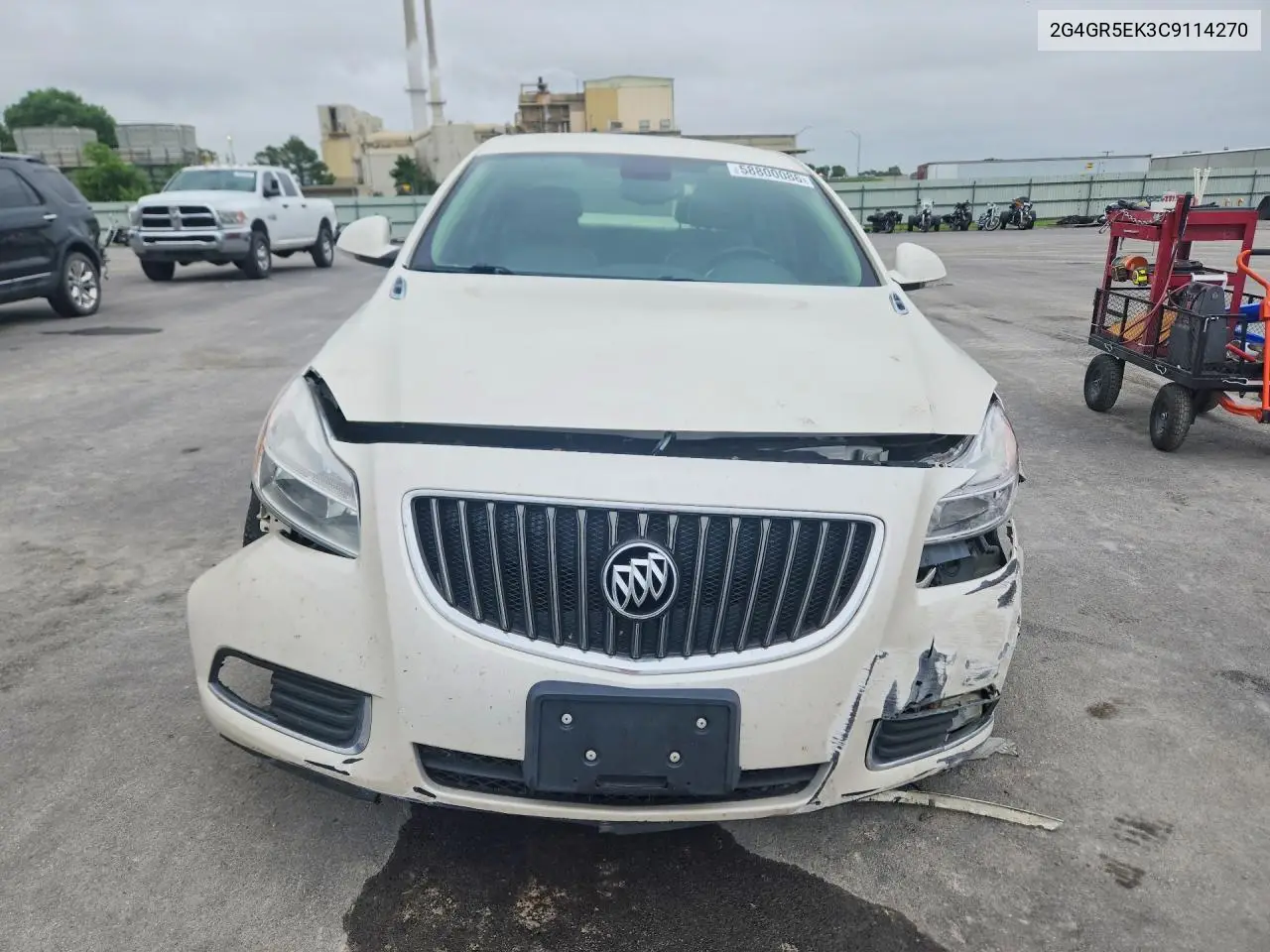 2012 Buick Regal VIN: 2G4GR5EK3C9114270 Lot: 58800086