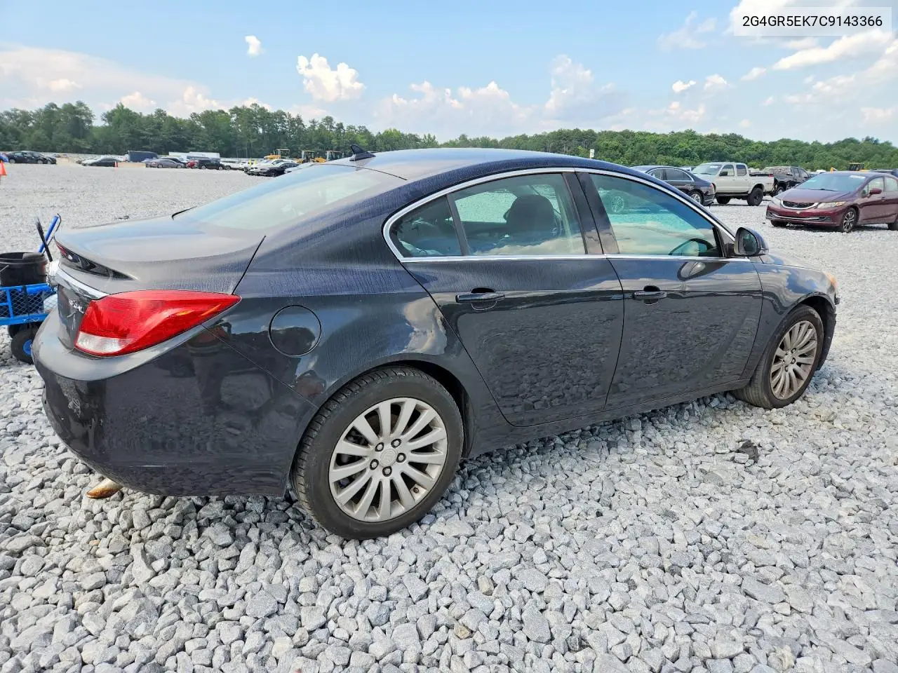 2012 Buick Regal VIN: 2G4GR5EK7C9143366 Lot: 59582506