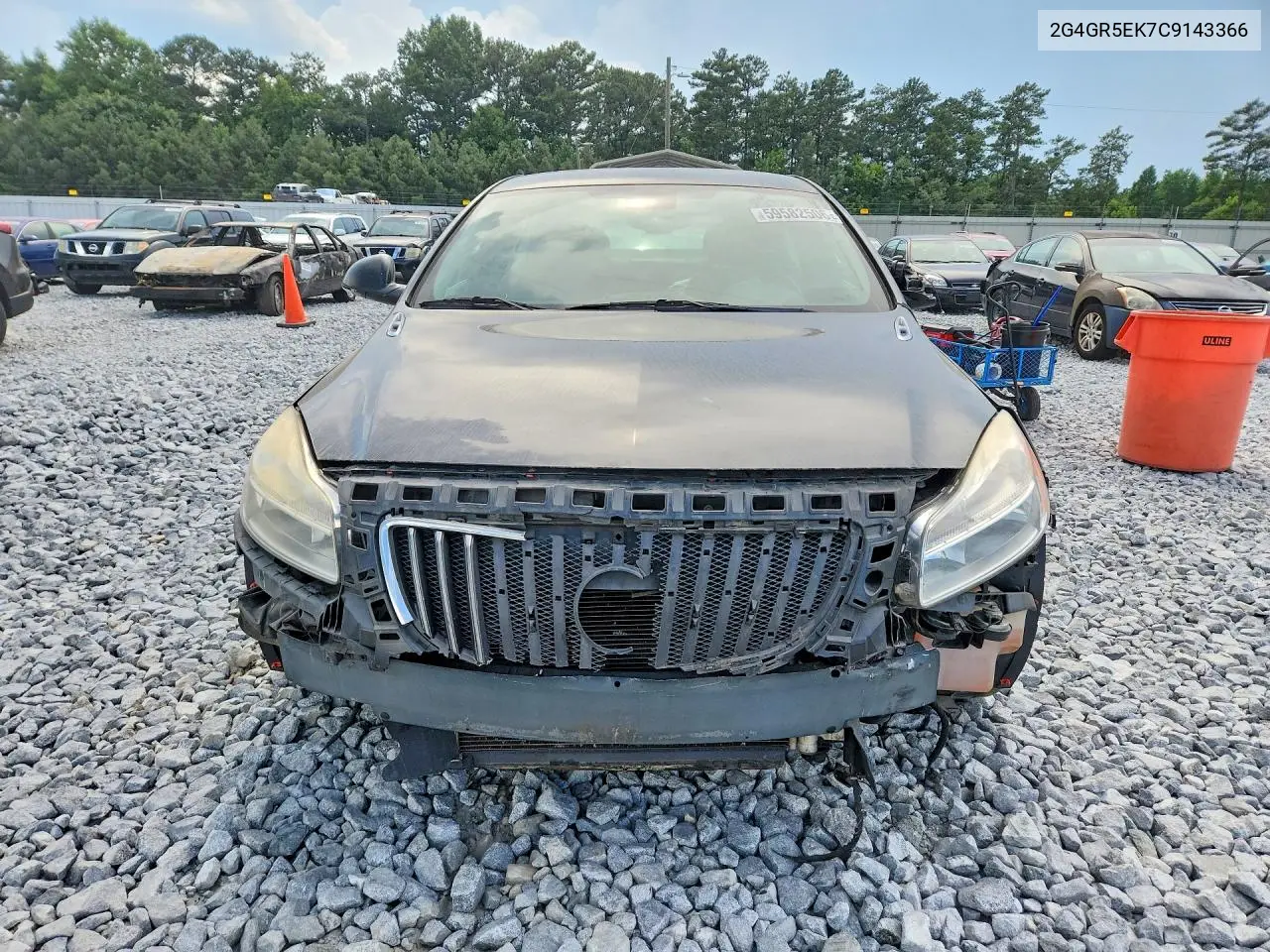 2012 Buick Regal VIN: 2G4GR5EK7C9143366 Lot: 59582506