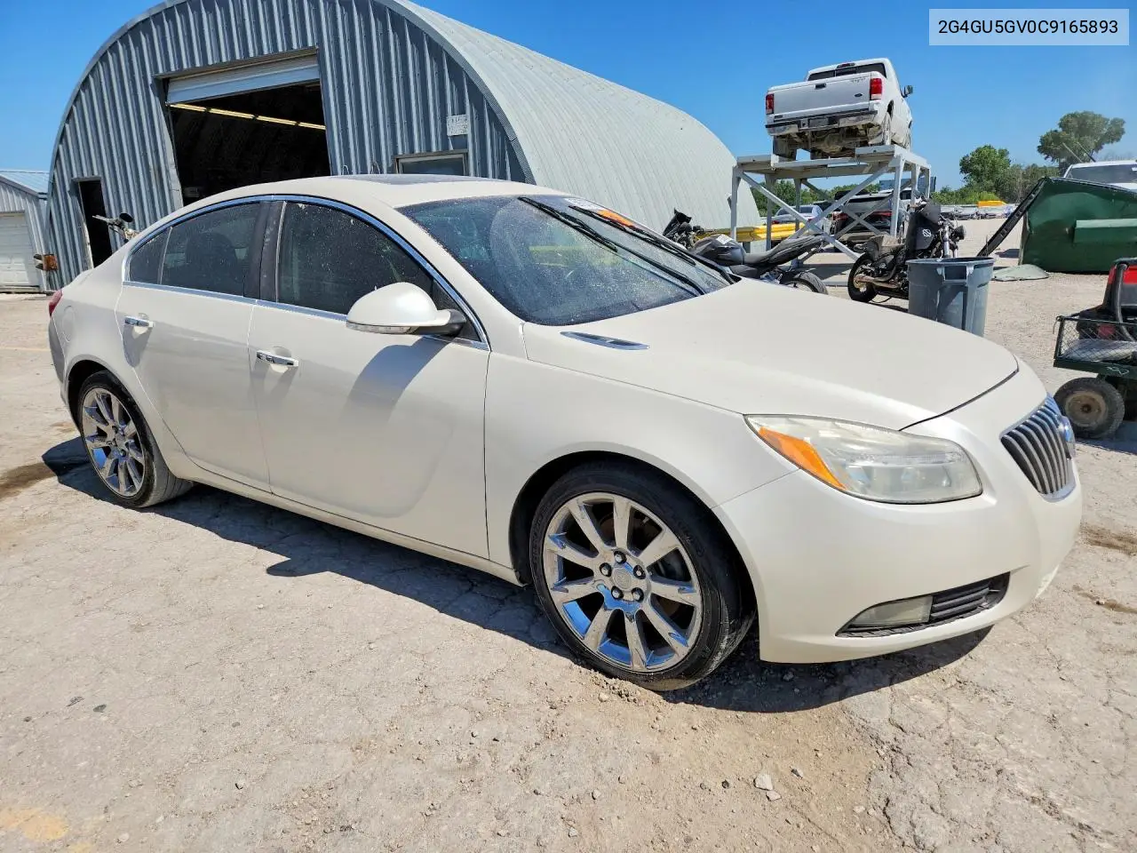 2012 Buick Regal Premium VIN: 2G4GU5GV0C9165893 Lot: 59707796