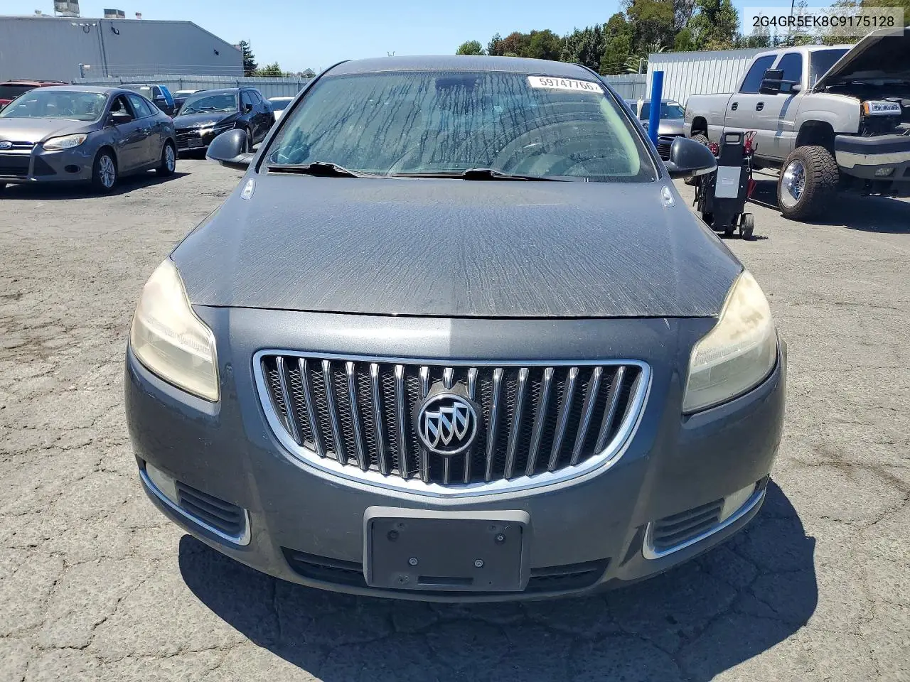 2012 Buick Regal VIN: 2G4GR5EK8C9175128 Lot: 59747766