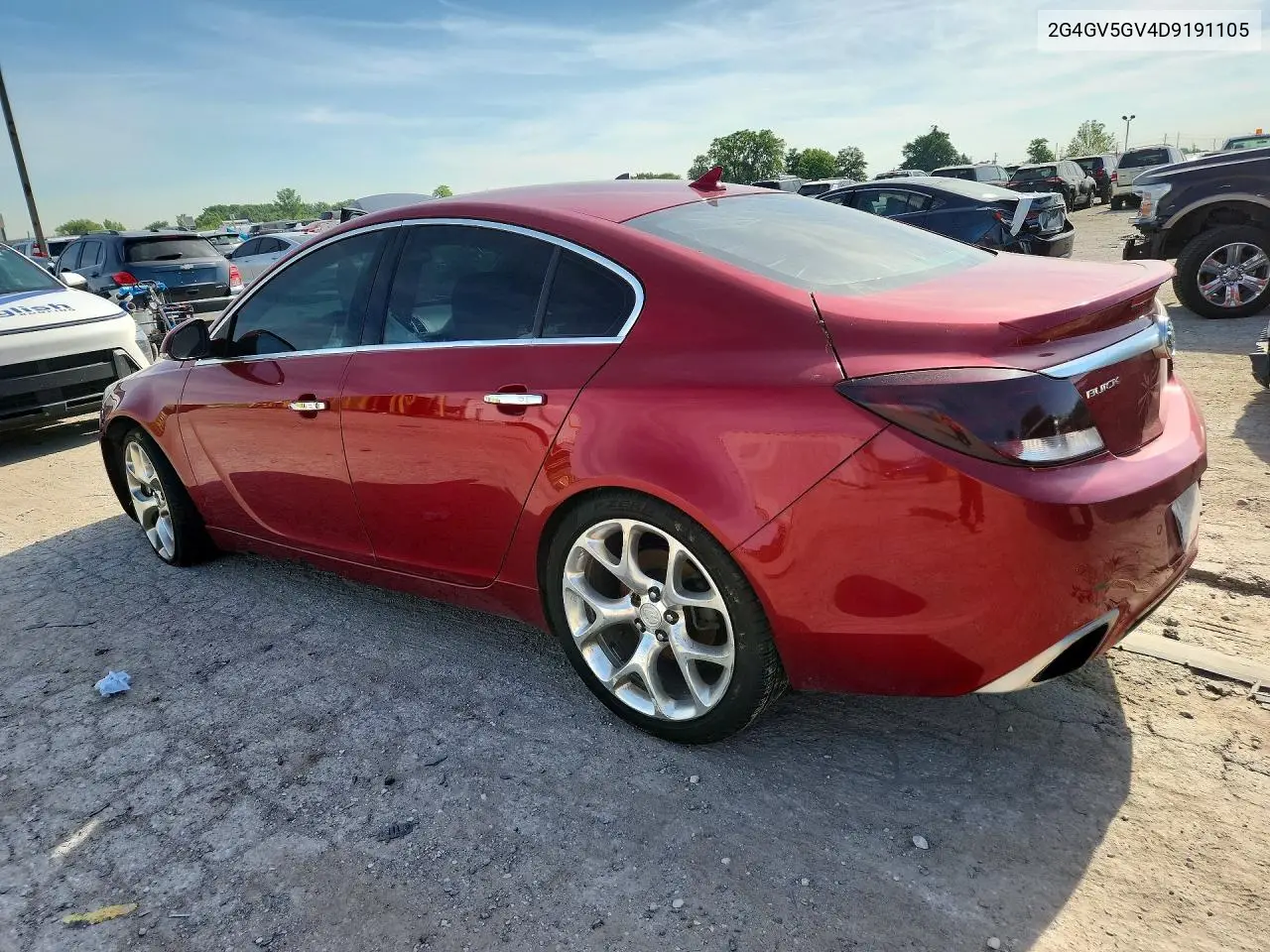 2013 Buick Regal Gs VIN: 2G4GV5GV4D9191105 Lot: 56289006