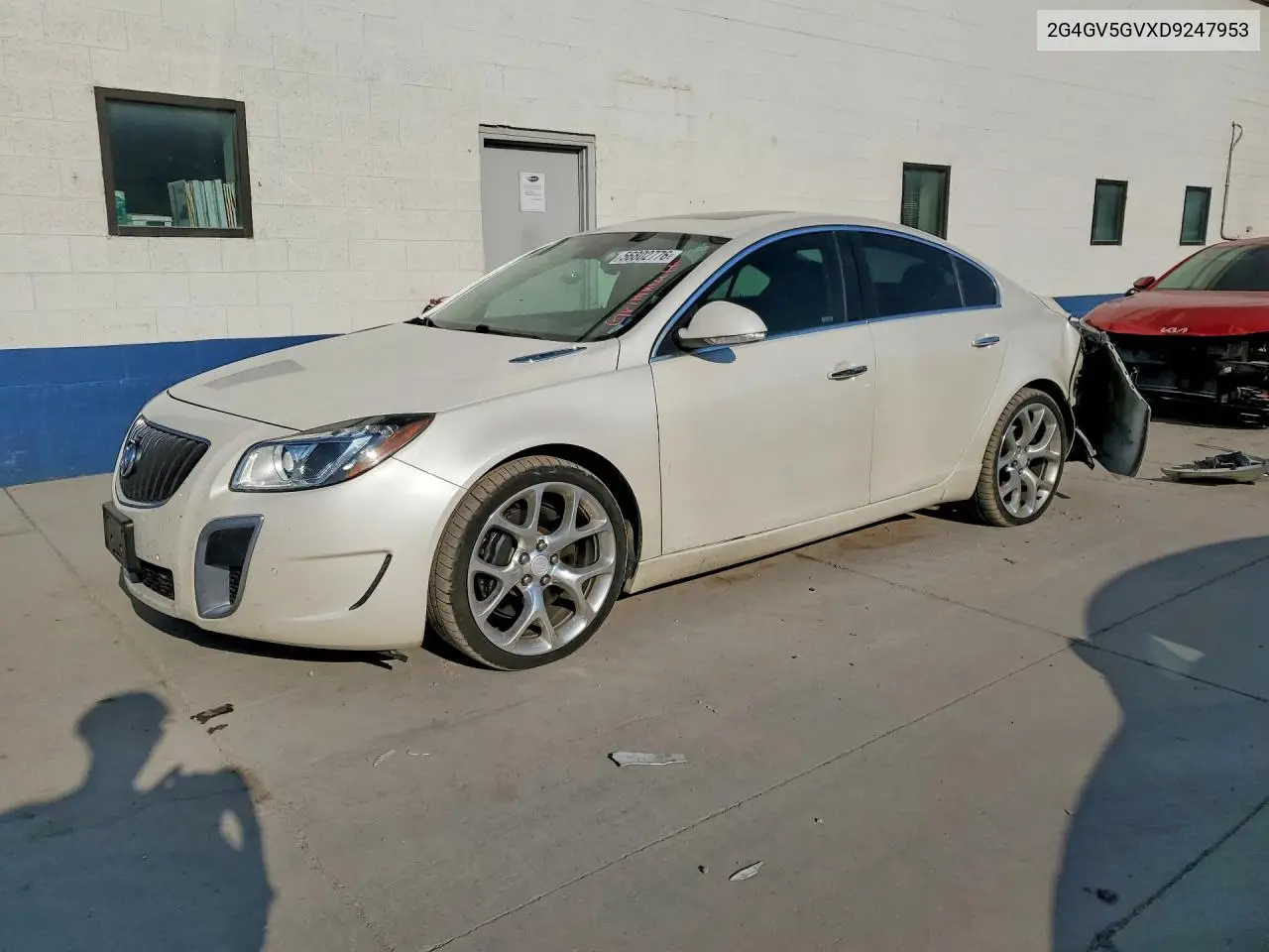 2013 Buick Regal Gs VIN: 2G4GV5GVXD9247953 Lot: 56802776