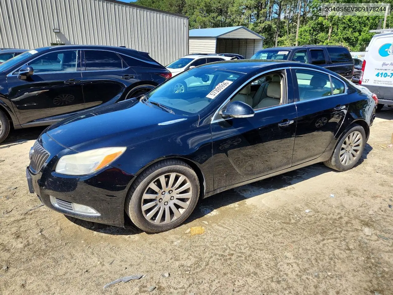2013 Buick Regal Premium VIN: 2G4GS5EV3D9178244 Lot: 57390996