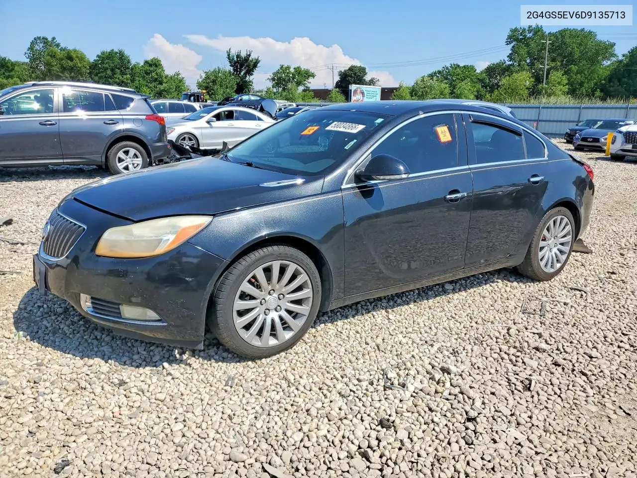2013 Buick Regal Premium VIN: 2G4GS5EV6D9135713 Lot: 58034866