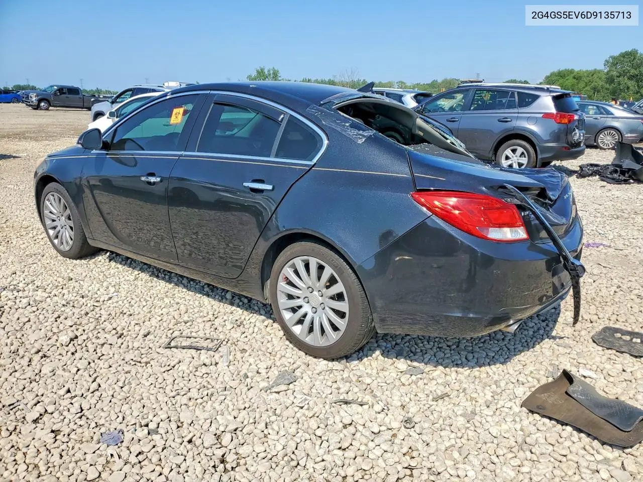 2013 Buick Regal Premium VIN: 2G4GS5EV6D9135713 Lot: 58034866