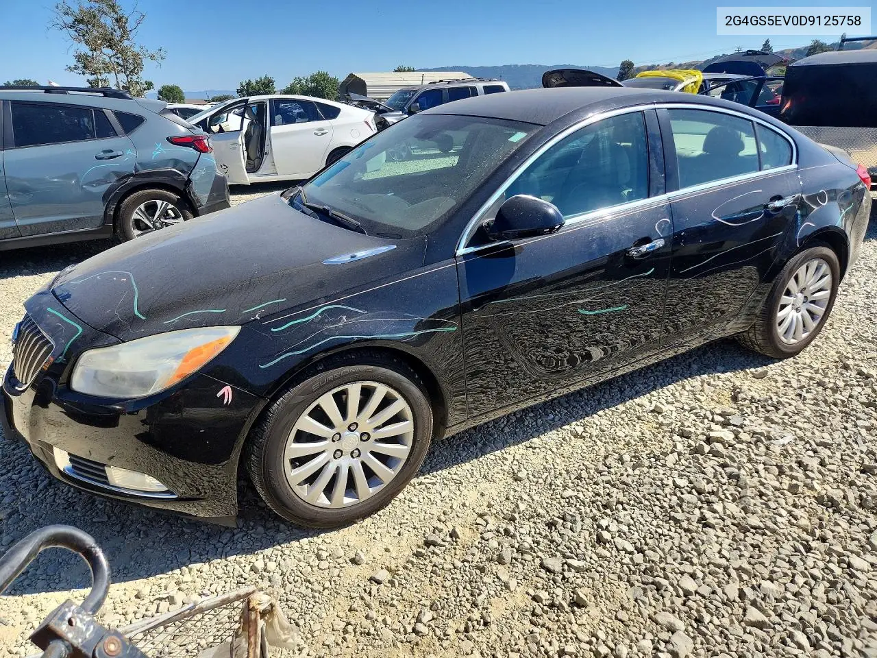 2013 Buick Regal Premium VIN: 2G4GS5EV0D9125758 Lot: 58332126