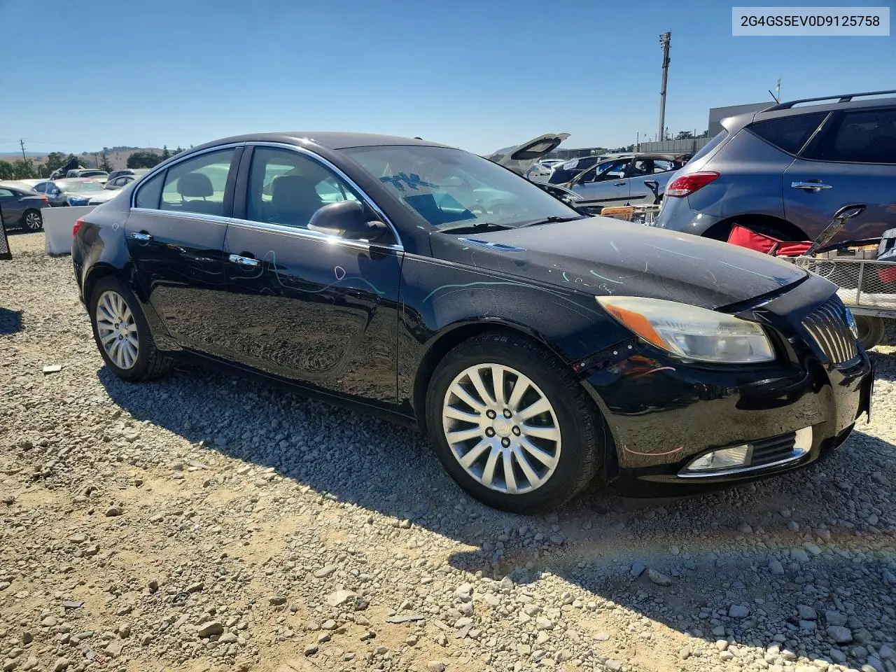 2013 Buick Regal Premium VIN: 2G4GS5EV0D9125758 Lot: 58332126