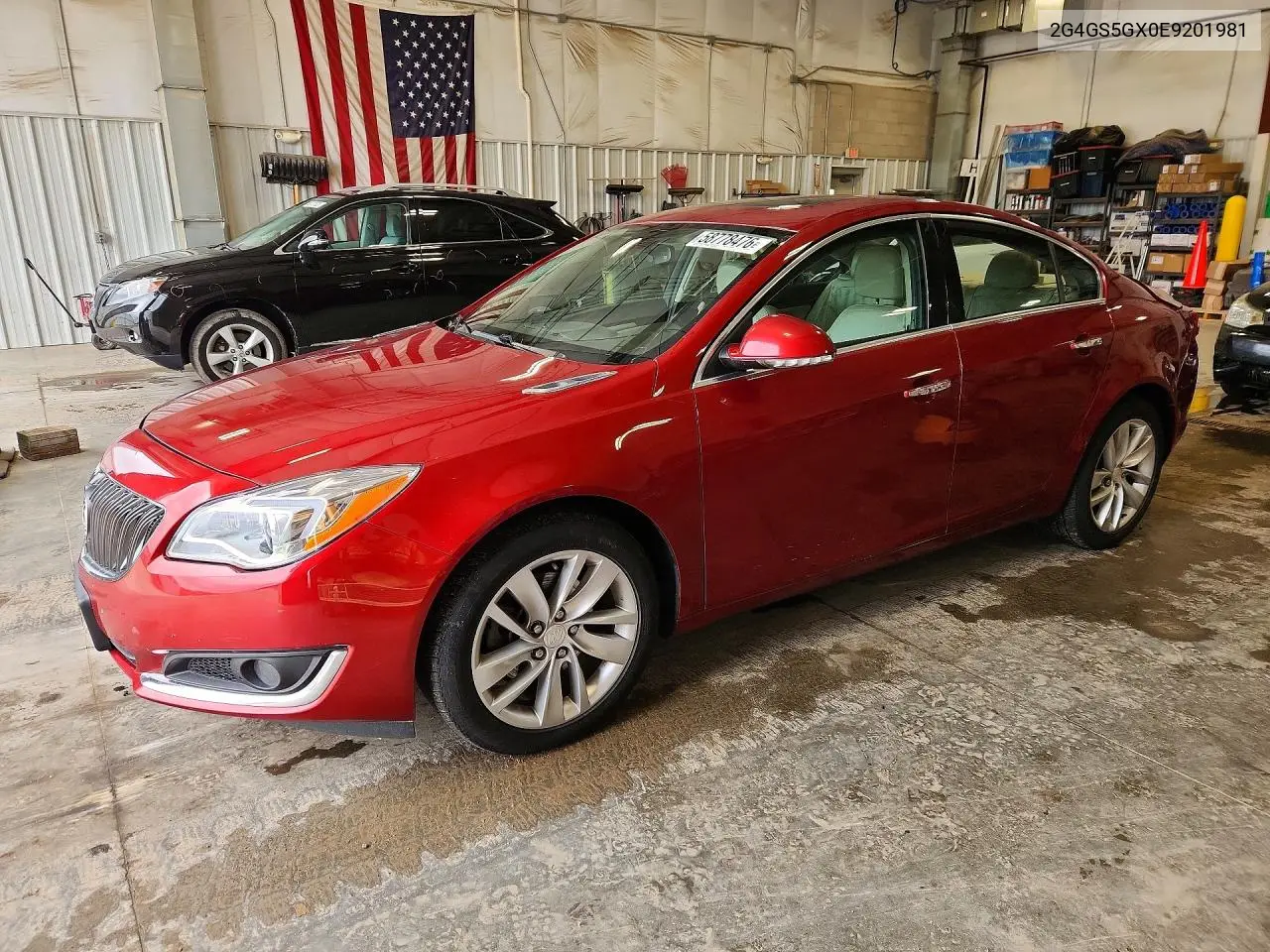 2014 Buick Regal Premium VIN: 2G4GS5GX0E9201981 Lot: 58778476