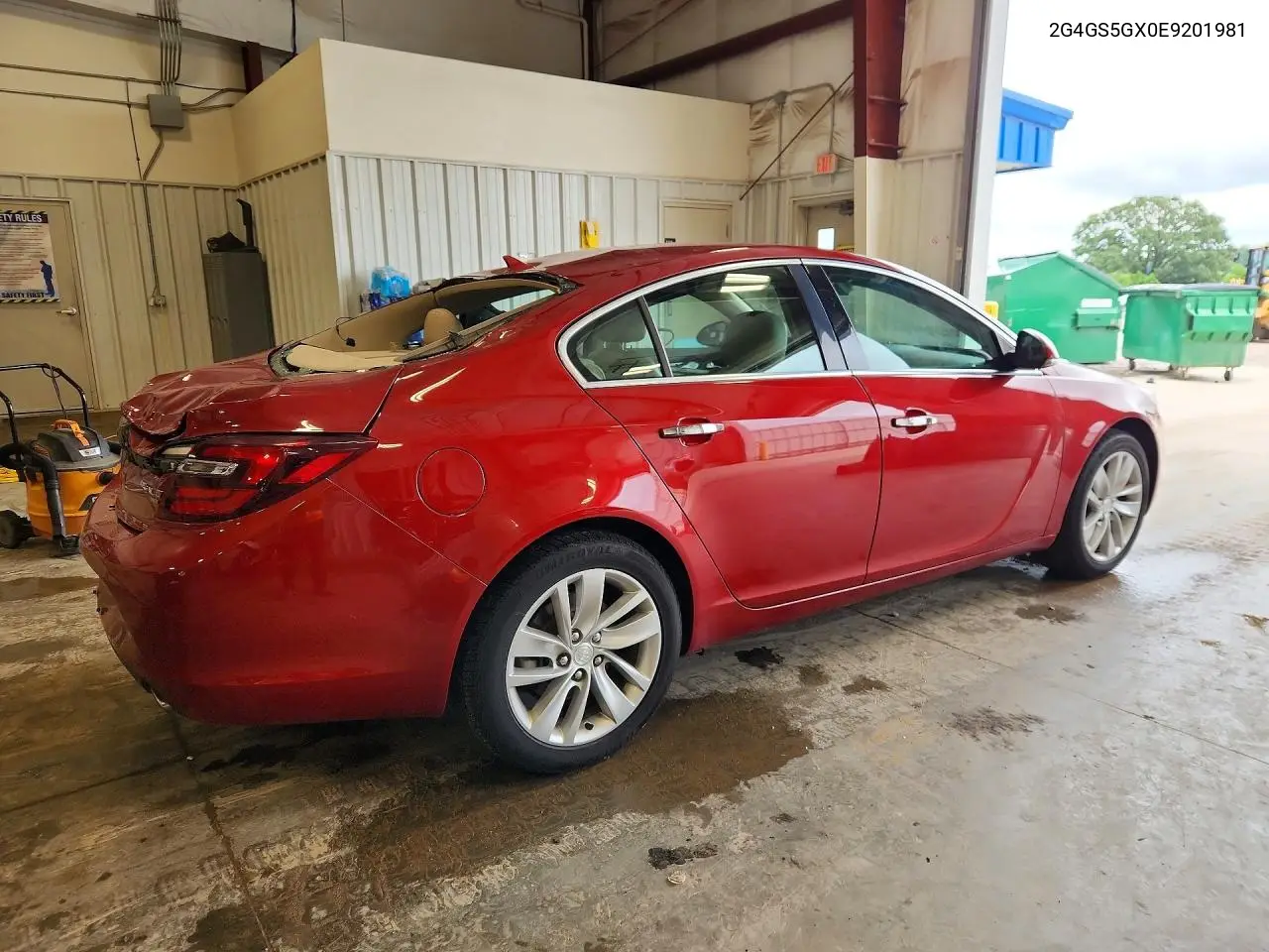 2014 Buick Regal Premium VIN: 2G4GS5GX0E9201981 Lot: 58778476