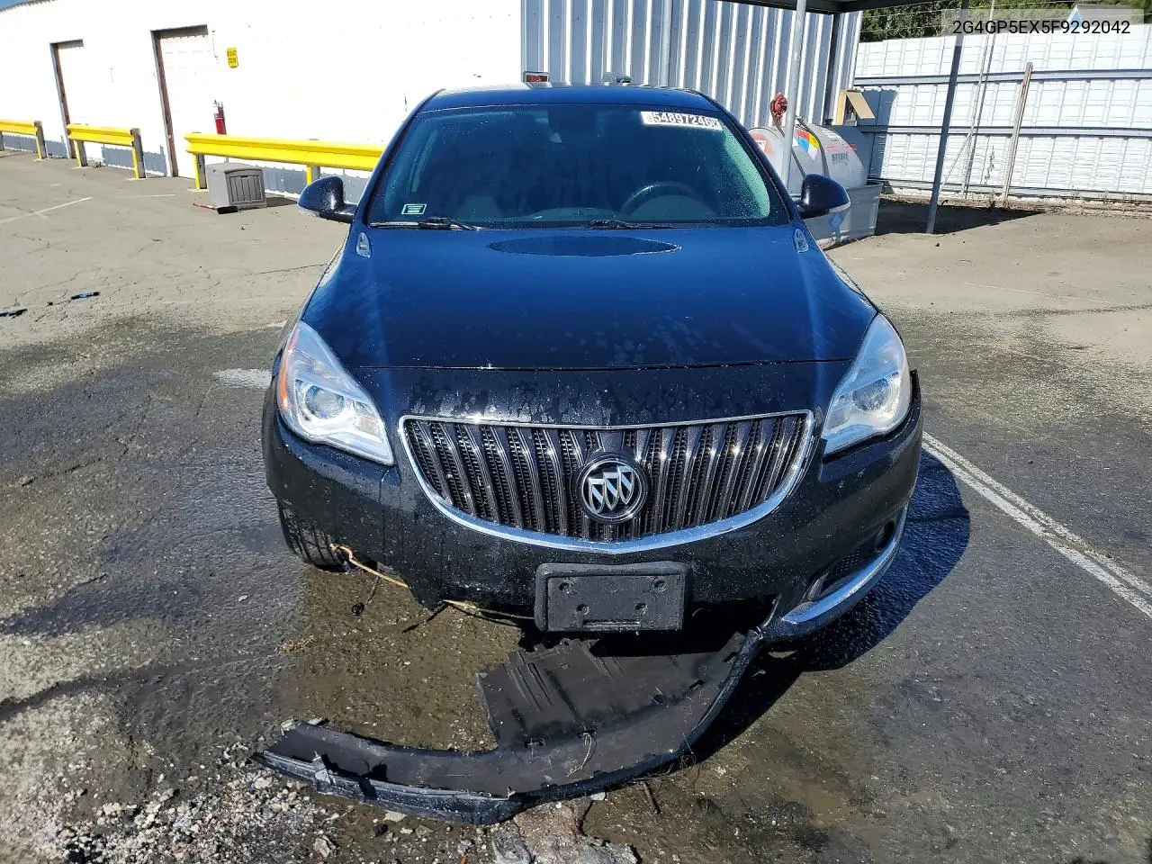 2015 Buick Regal Premium VIN: 2G4GP5EX5F9292042 Lot: 54897246