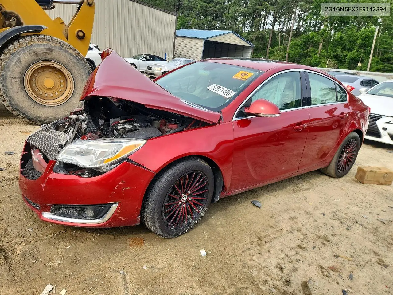 2015 Buick Regal Premium VIN: 2G4GN5EX2F9142394 Lot: 57671426
