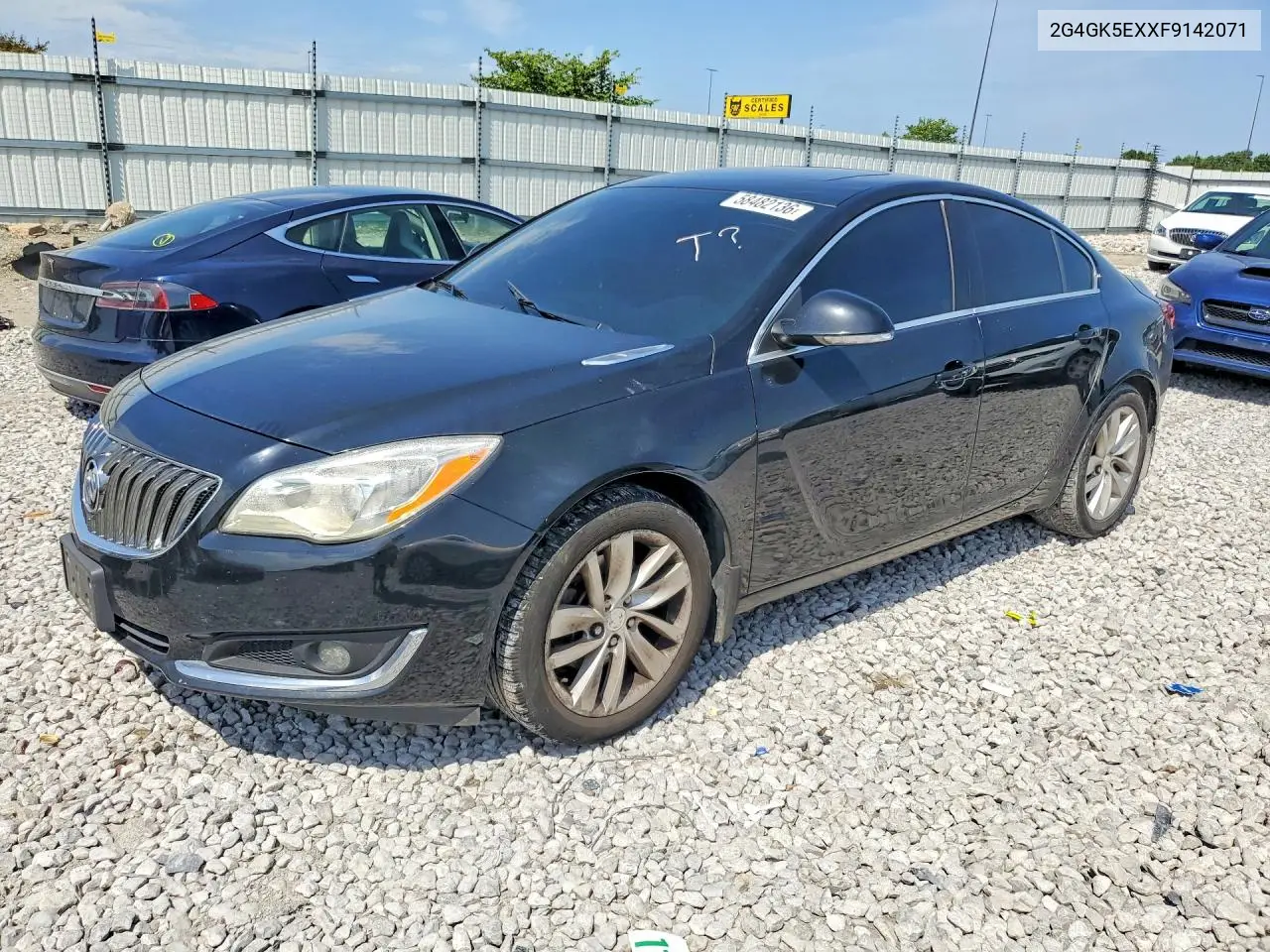 2015 Buick Regal VIN: 2G4GK5EXXF9142071 Lot: 58482136
