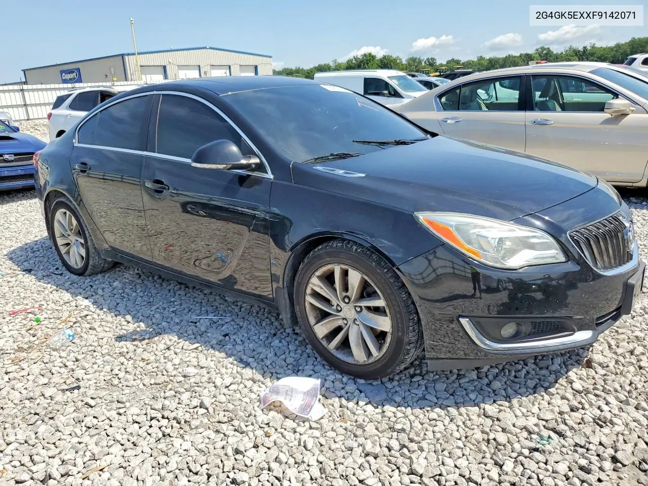 2015 Buick Regal VIN: 2G4GK5EXXF9142071 Lot: 58482136