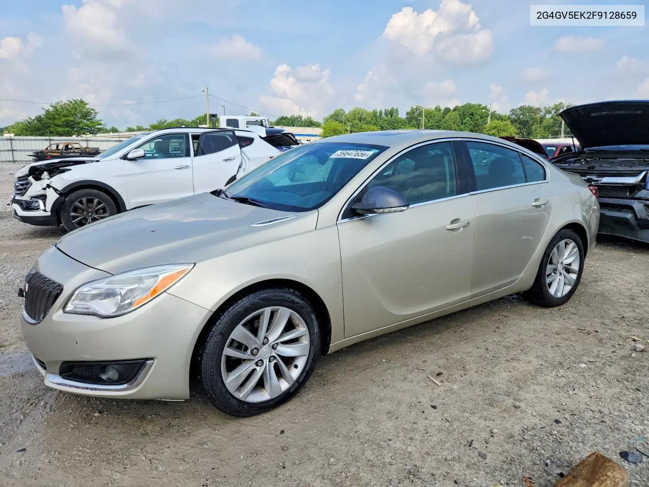 2015 Buick Regal VIN: 2G4GV5EK2F9128659 Lot: 59847656