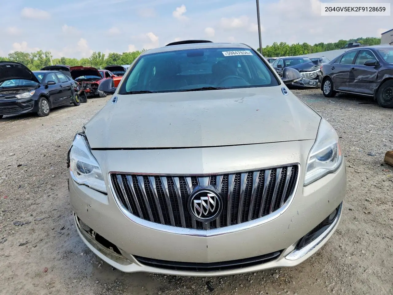 2015 Buick Regal VIN: 2G4GV5EK2F9128659 Lot: 59847656