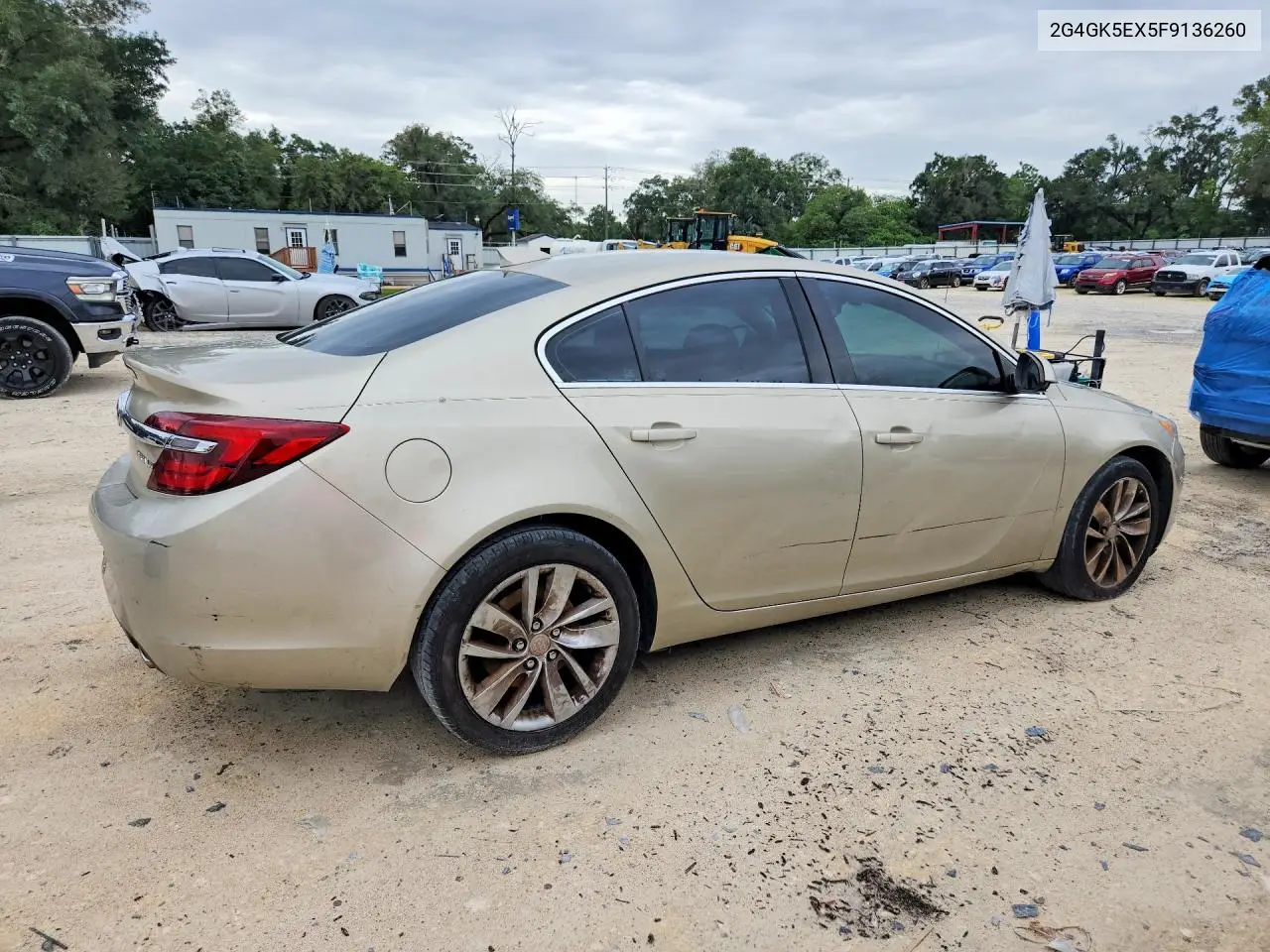 2015 Buick Regal VIN: 2G4GK5EX5F9136260 Lot: 60594746