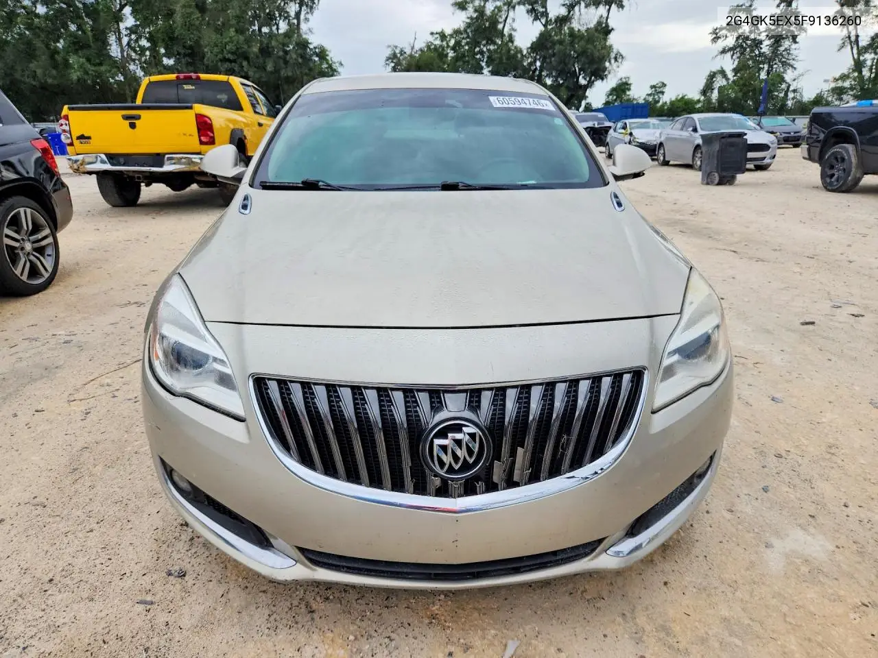 2015 Buick Regal VIN: 2G4GK5EX5F9136260 Lot: 60594746