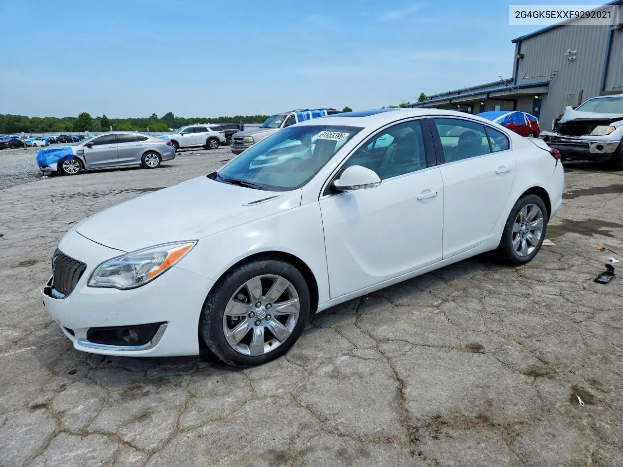2015 Buick Regal VIN: 2G4GK5EXXF9292021 Lot: 61963396